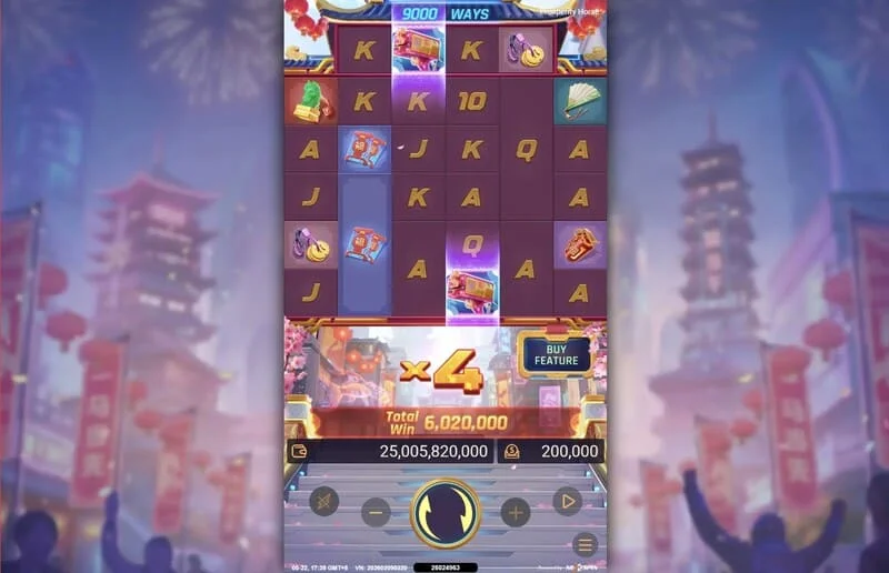 Prosperity Horse - coëfficiënt en totale uitbetaling in Cyber-Luxe Free Spins