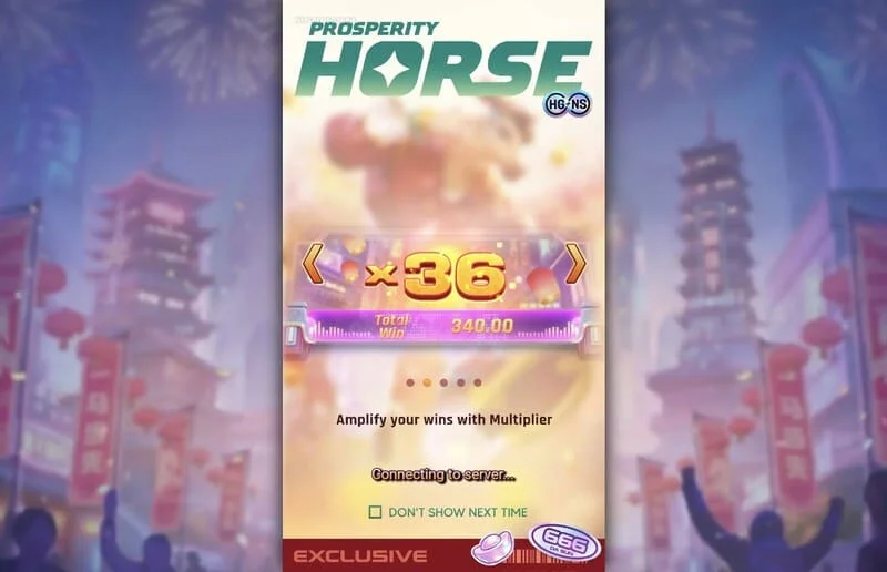 Prosperity Horse - progressieve vermenigvuldiger in speciale modus